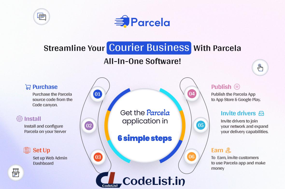  get parcela app  